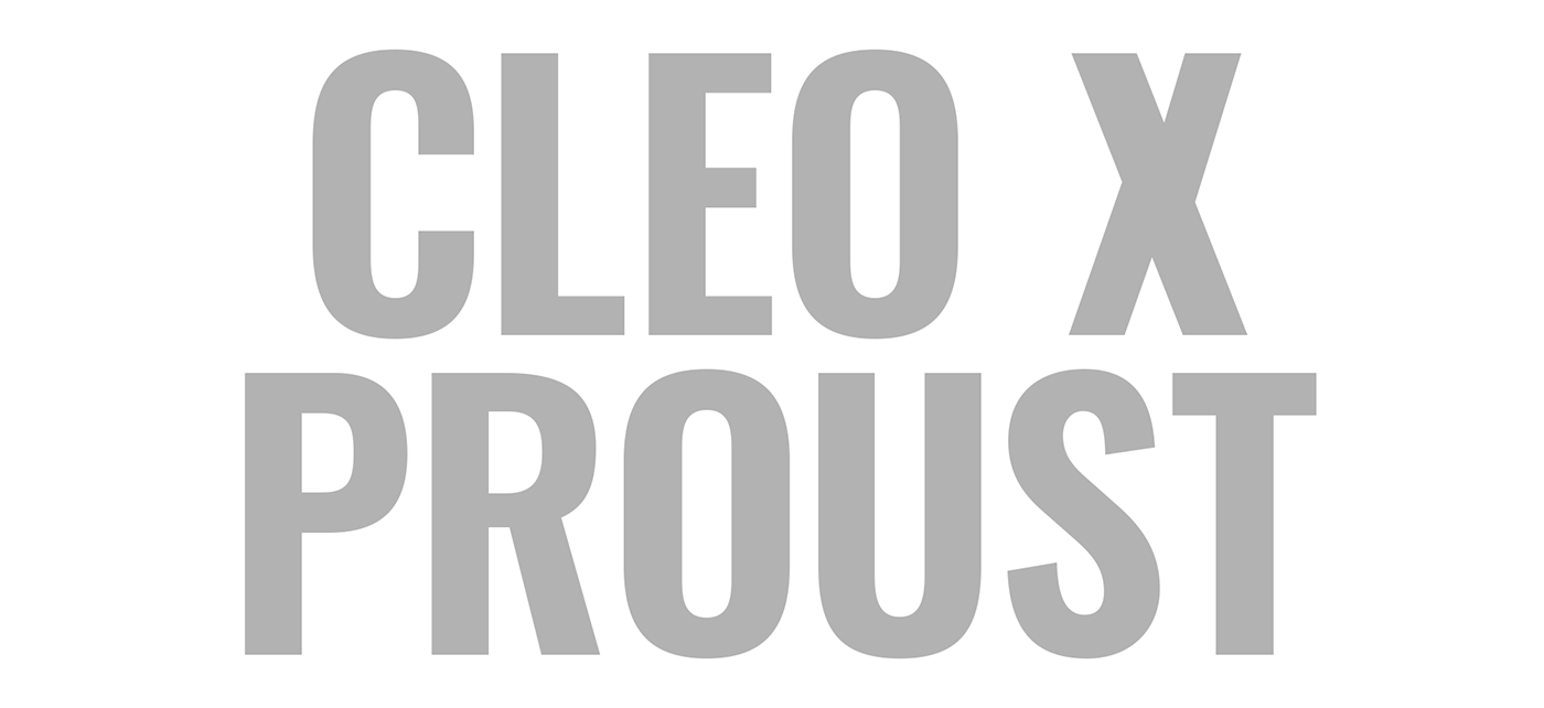 CLEO X PROUST